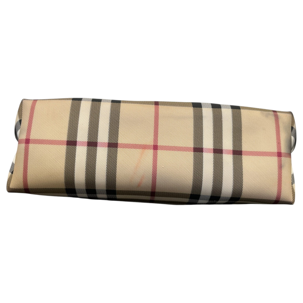 Women's Checkered Toiletry Bag Beige - Photo 9