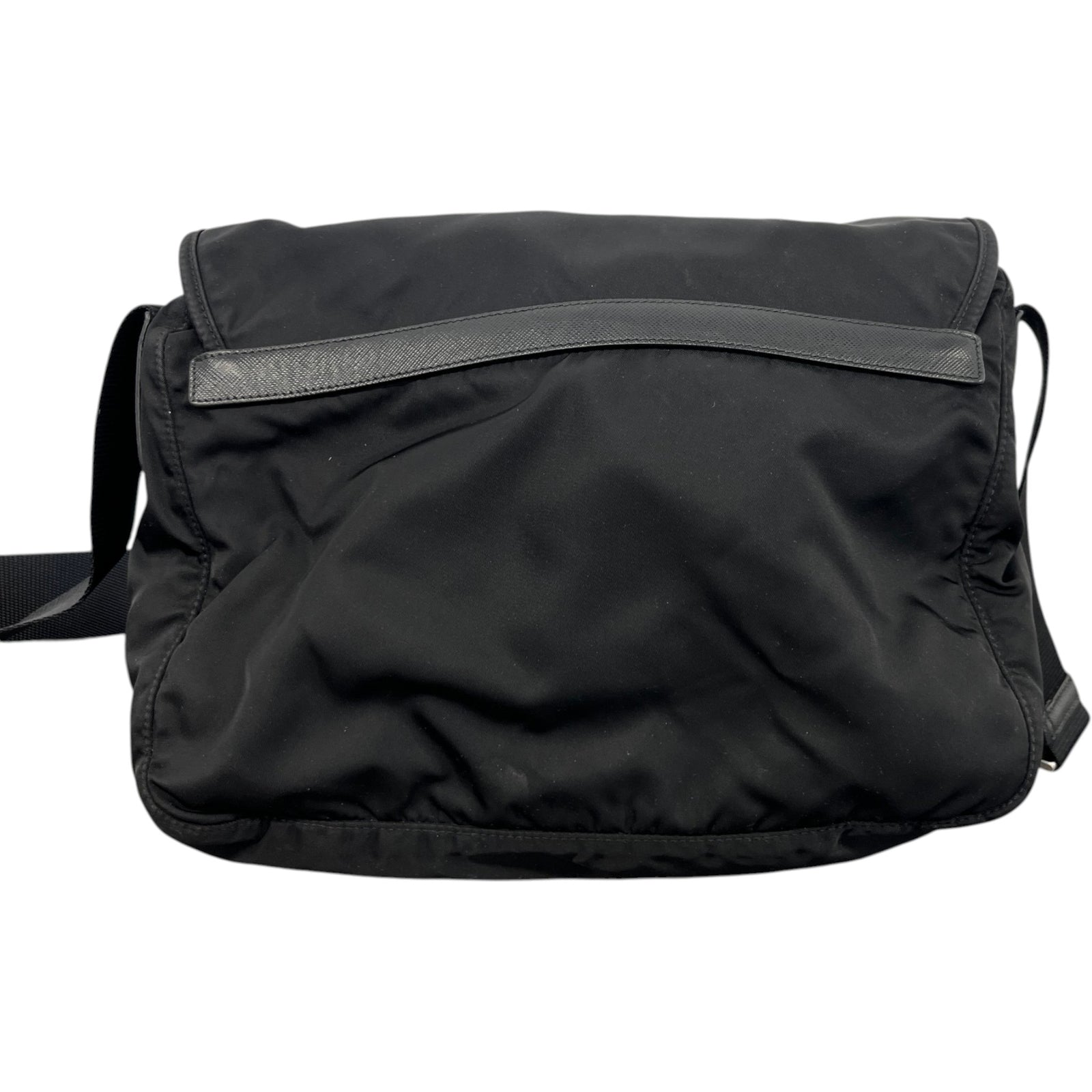 Men's Explore Re-Nylon Messenger Bag Black - Photo 3