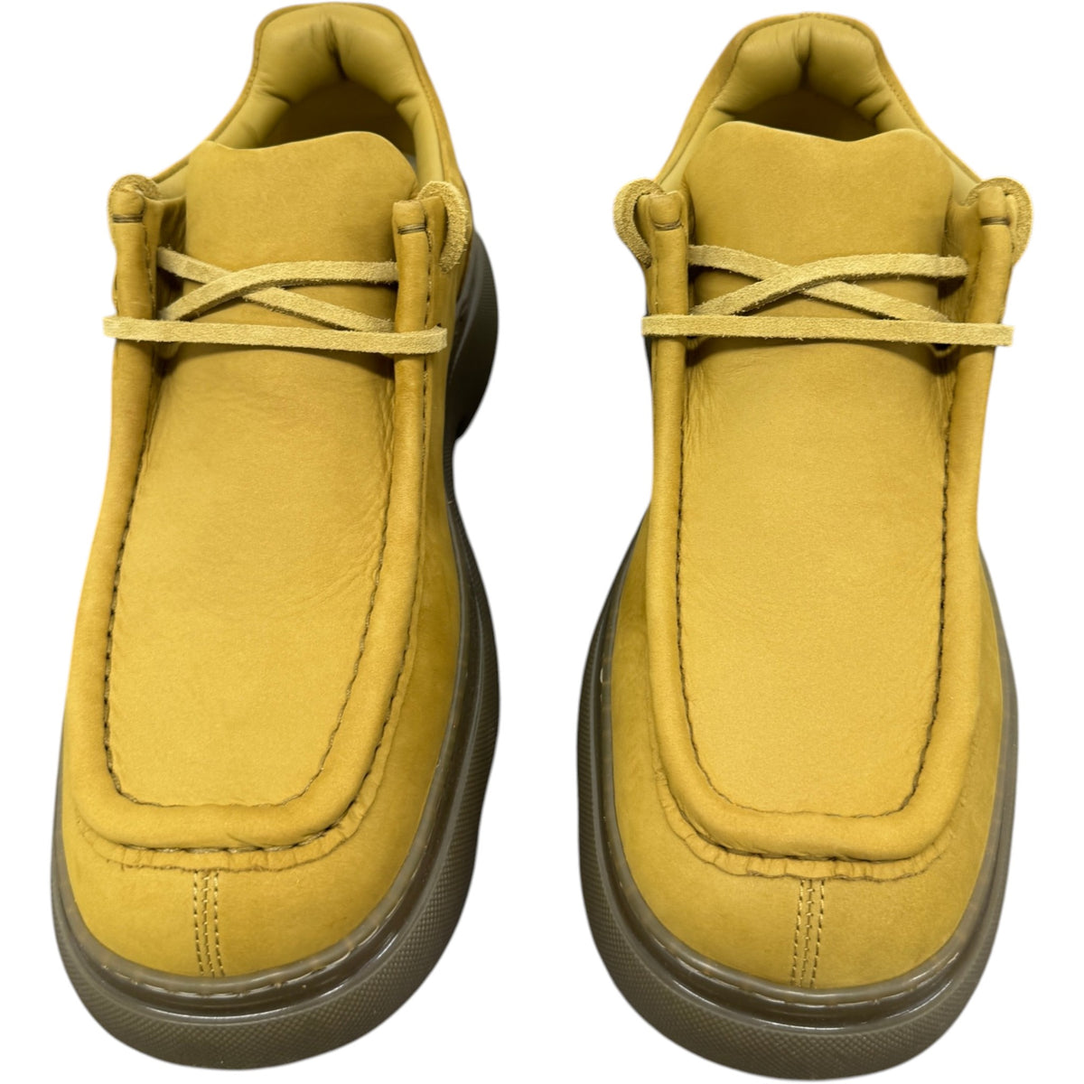 Men's Nubuck Boots Yellow Size UK 10 / EU 44 - Photo 6