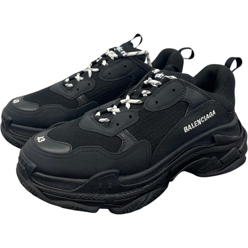Men's Triple S High Trainers Black Size UK 9 / EU 43