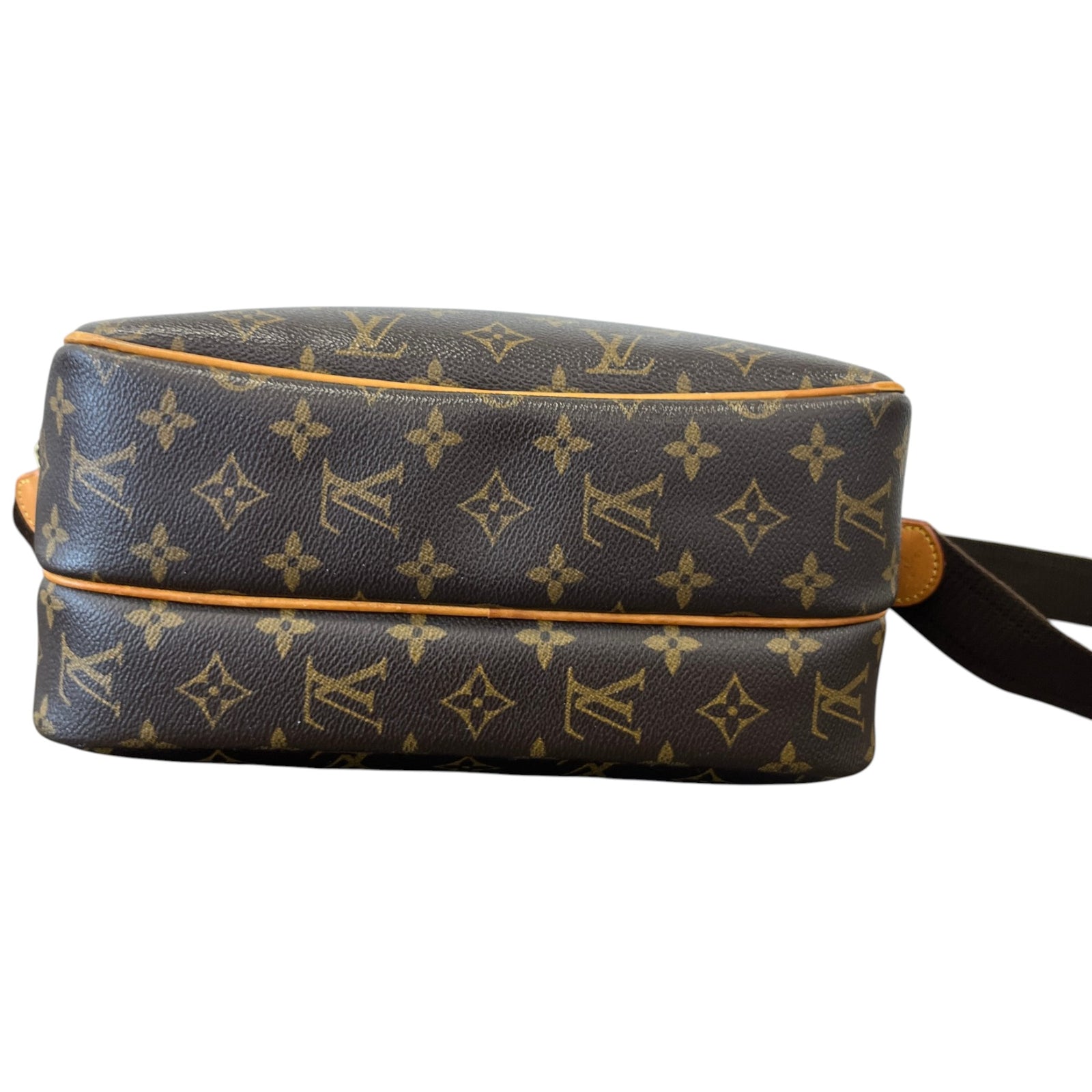 Women's Reporter Monogram Messenger Bag Brown - Photo 10