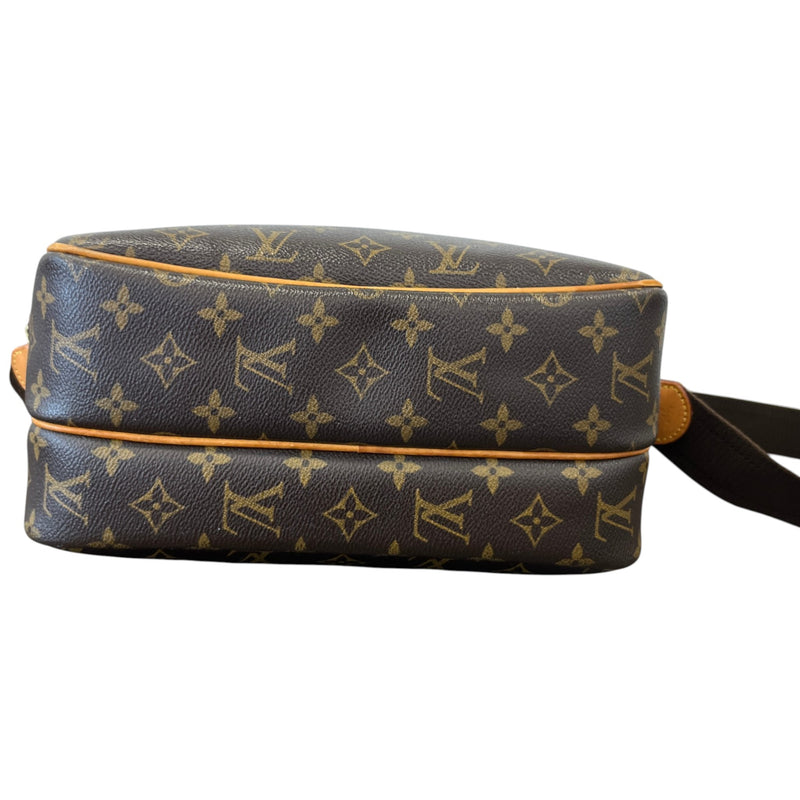 Women's Reporter Monogram Messenger Bag Brown