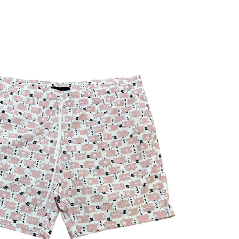 Men's Interweave Swim Shorts Pink Size XXL / W38