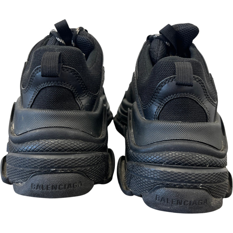 Women's Triple S Low Trainers Black Size UK 4 / EU 37