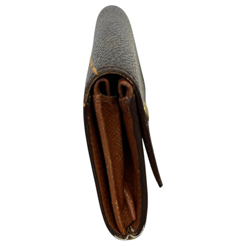 Women's Monogram Portefeuille Elise Wallet Brown