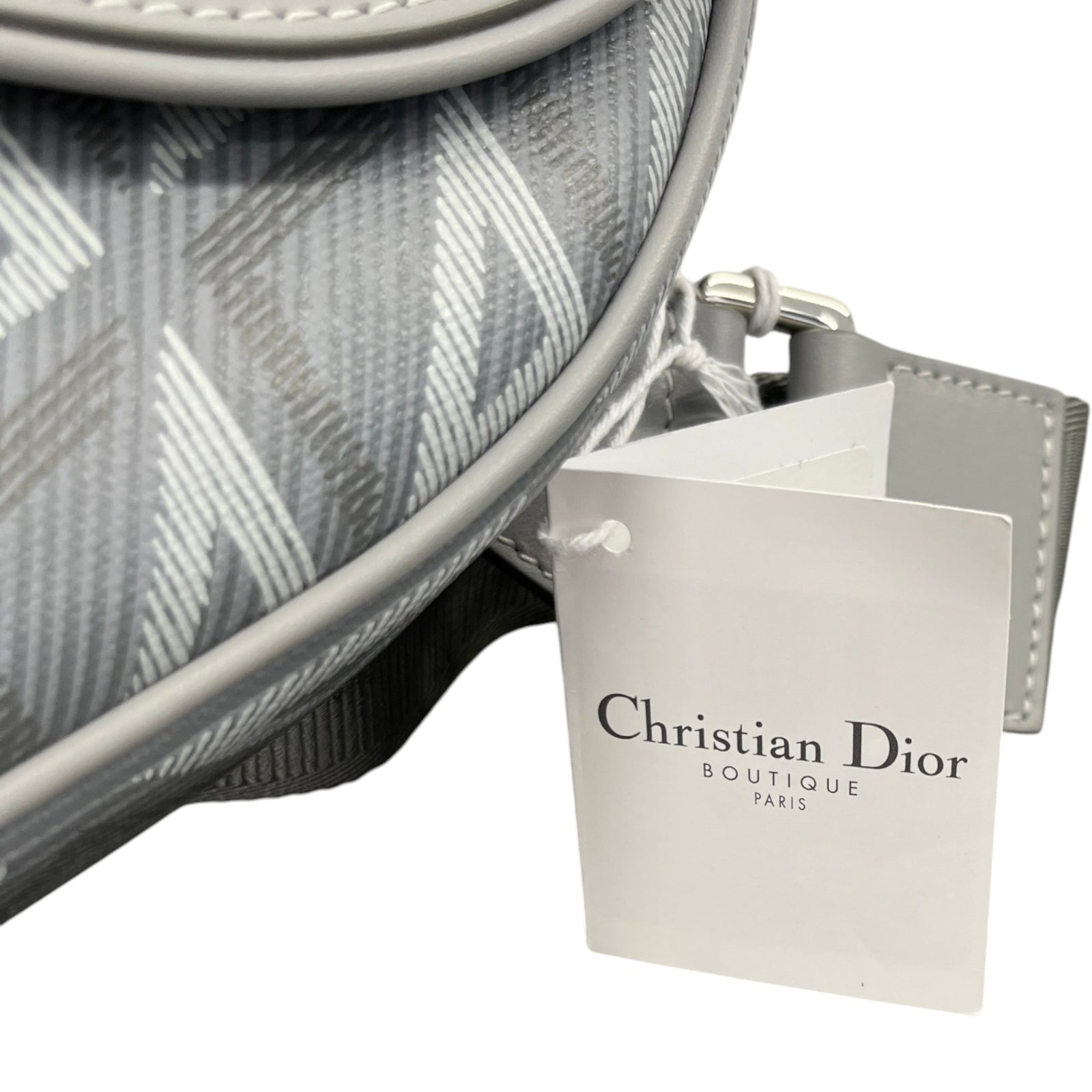 Men's Cd Diamond Saddle Bag Grey - Photo 11