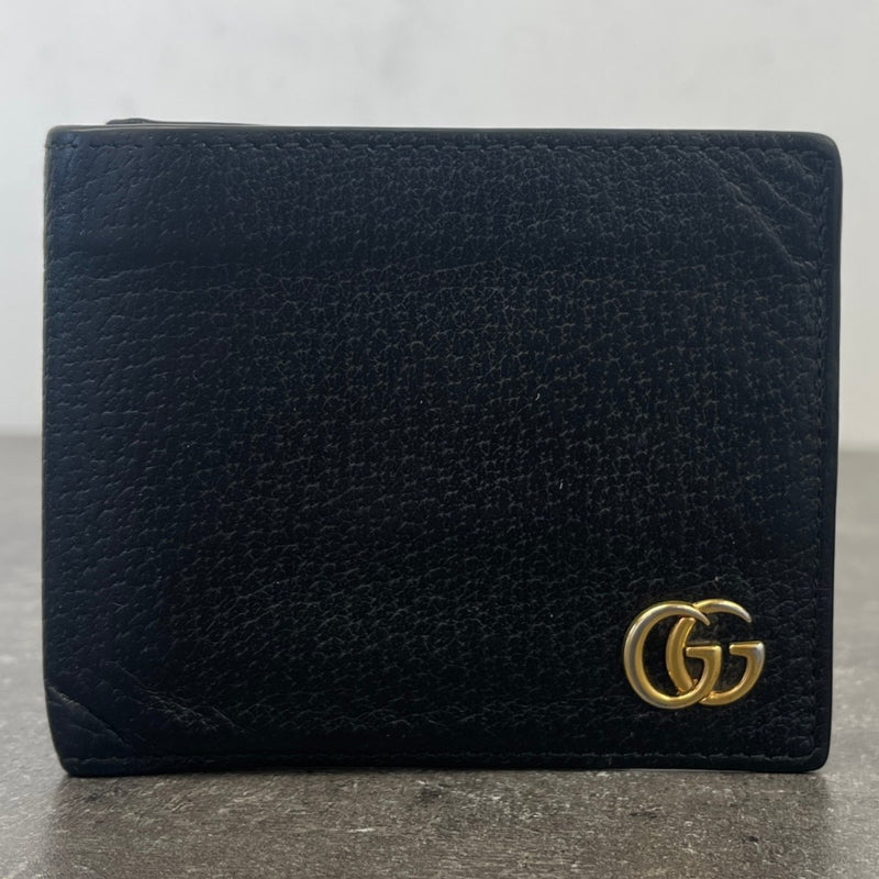 Men's Gg Marmont Bifold Wallet Black