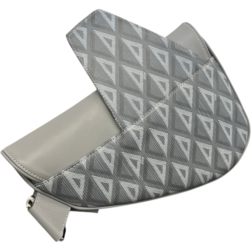 Men's Cd Diamond Saddle Bag Grey