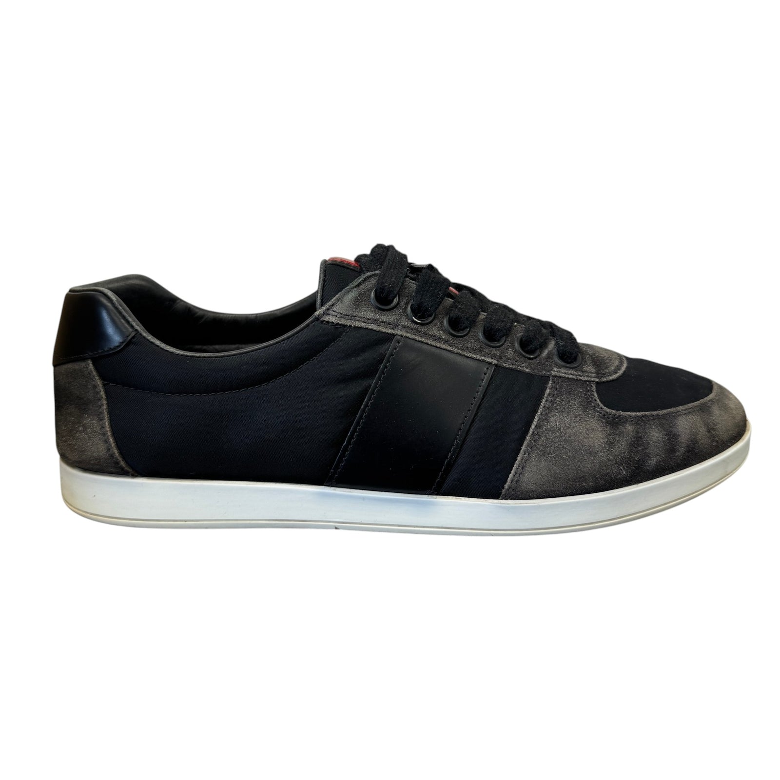 Men's Linea Rossa Low Trainers Black Size EU 41.5 / UK 7.5 - Photo 1