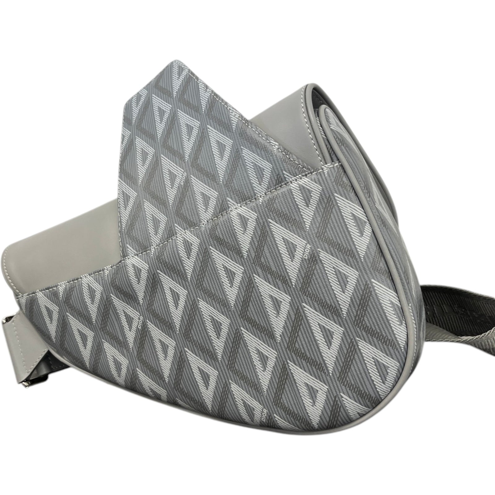 Men's Cd Diamond Saddle Bag Grey - Photo 9