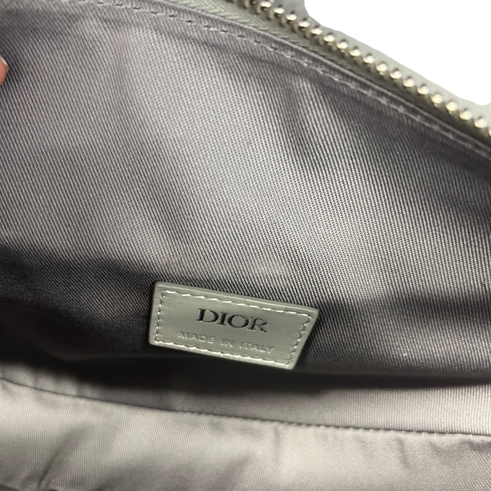 Men's Cd Diamond Saddle Bag Grey - Photo 13