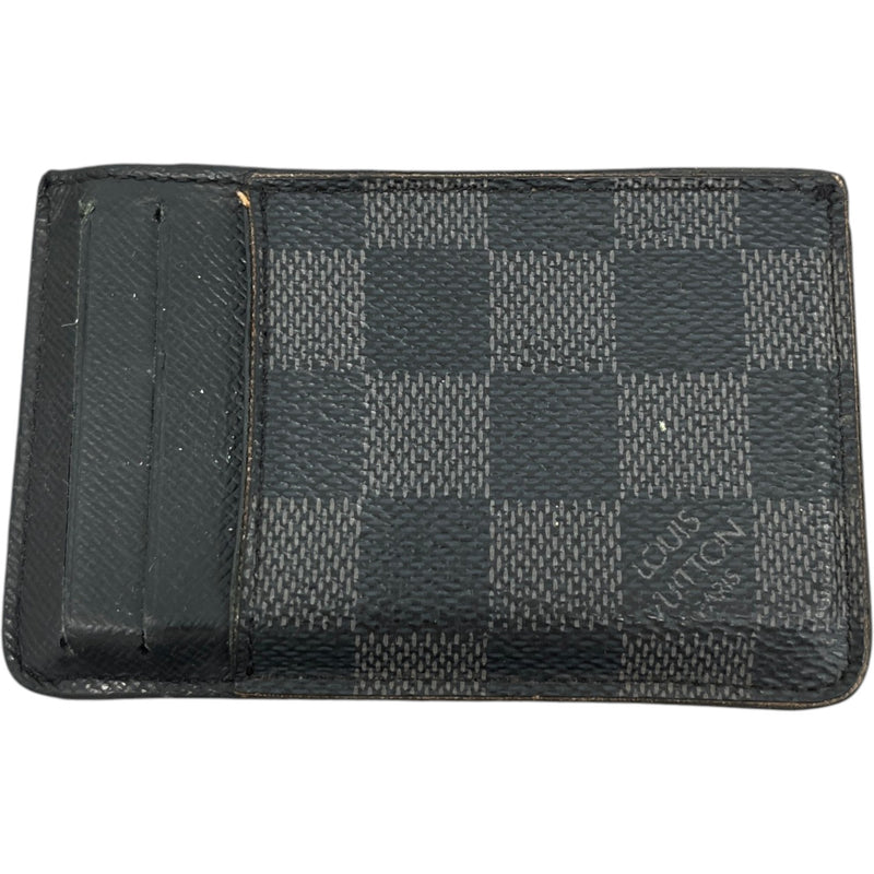 Men's Damier Graphite Neo Porte Cartes Card Holder Black