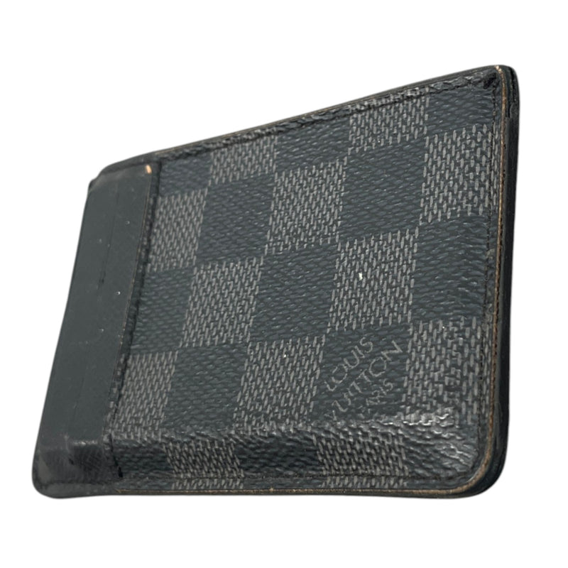 Men's Damier Graphite Neo Porte Cartes Card Holder Black