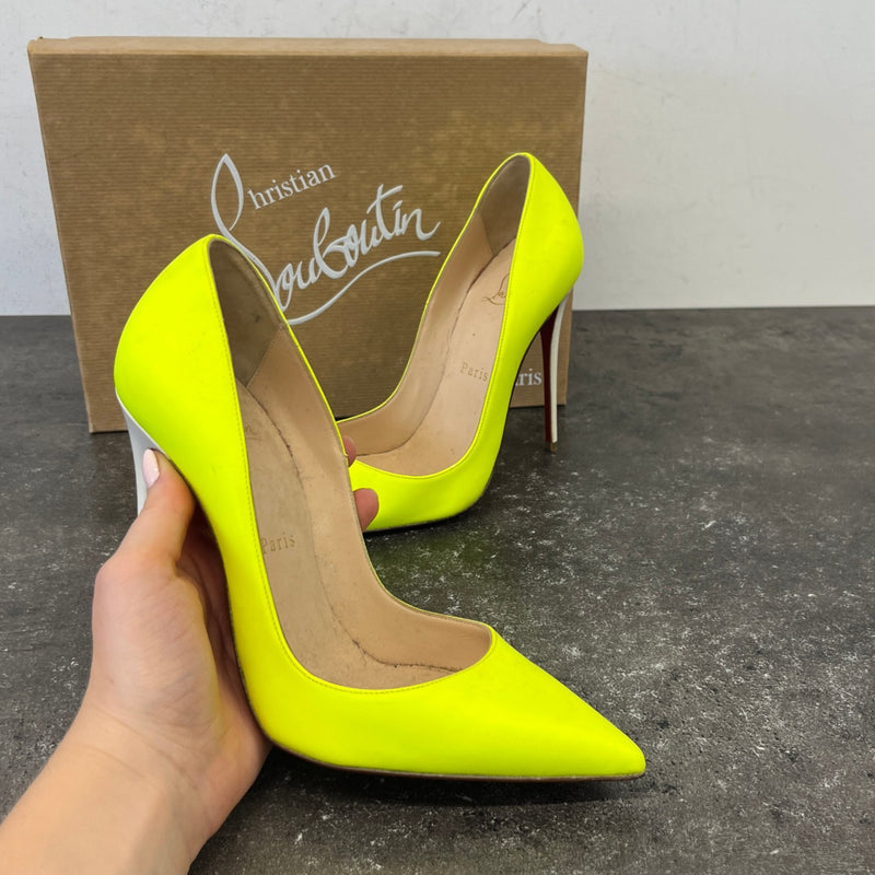 Women's So Kate 120 Heels Yellow Size EU 37 / UK 4