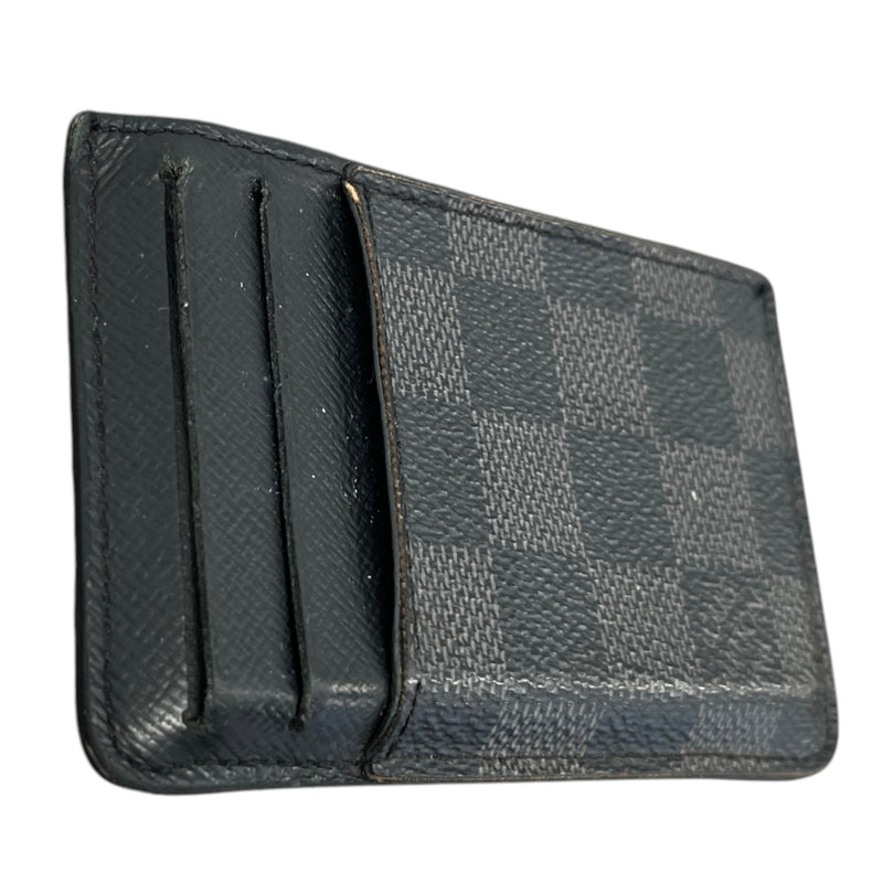 Men's Damier Graphite Neo Porte Cartes Card Holder Black