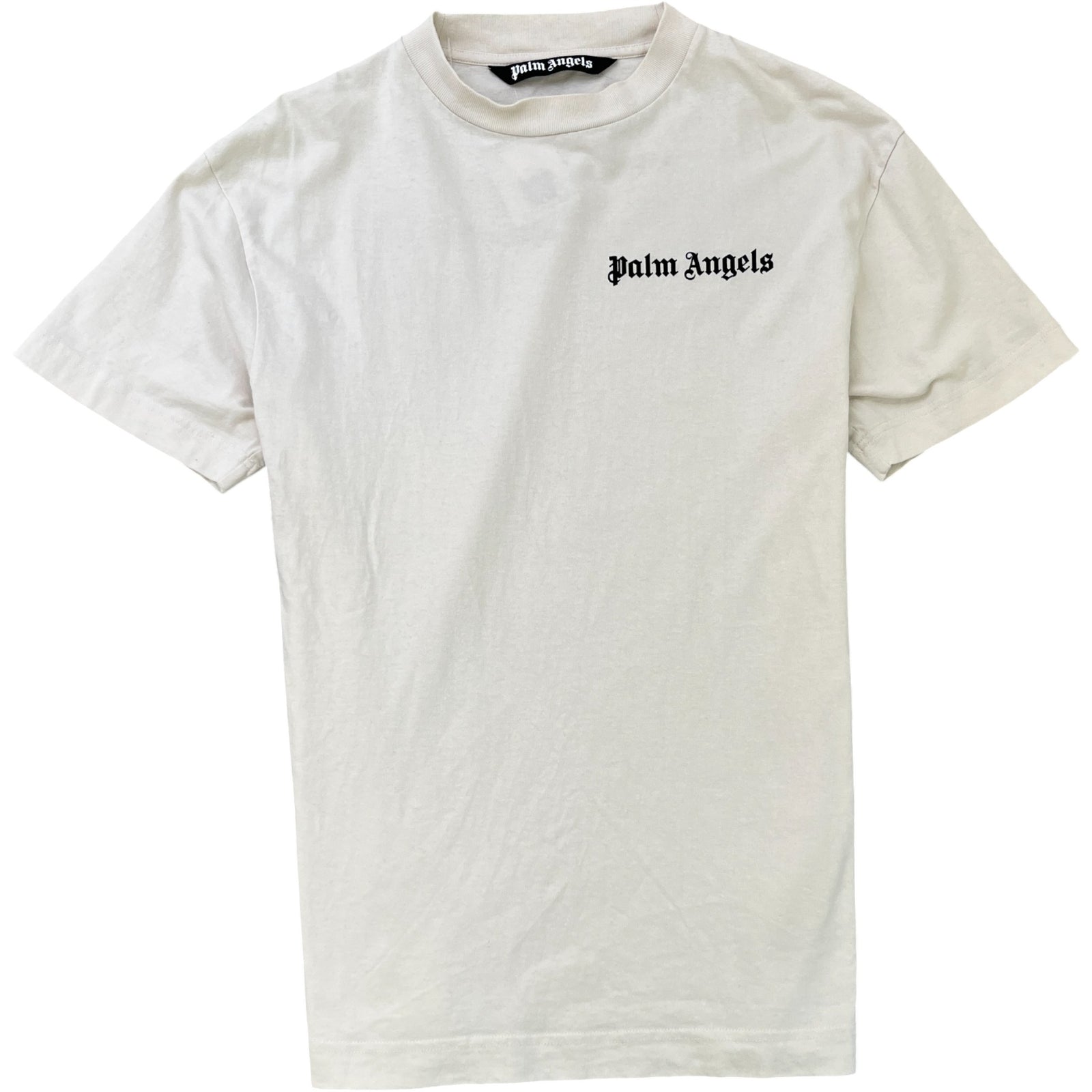Men's Logo Print T-Shirt White Size M - Photo 1