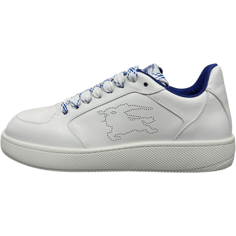 Men's Stock Leather Low Trainers White Size UK 10 / EU 44