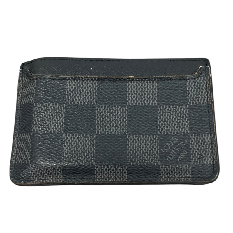 Men's Damier Graphite Neo Porte Cartes Card Holder Black