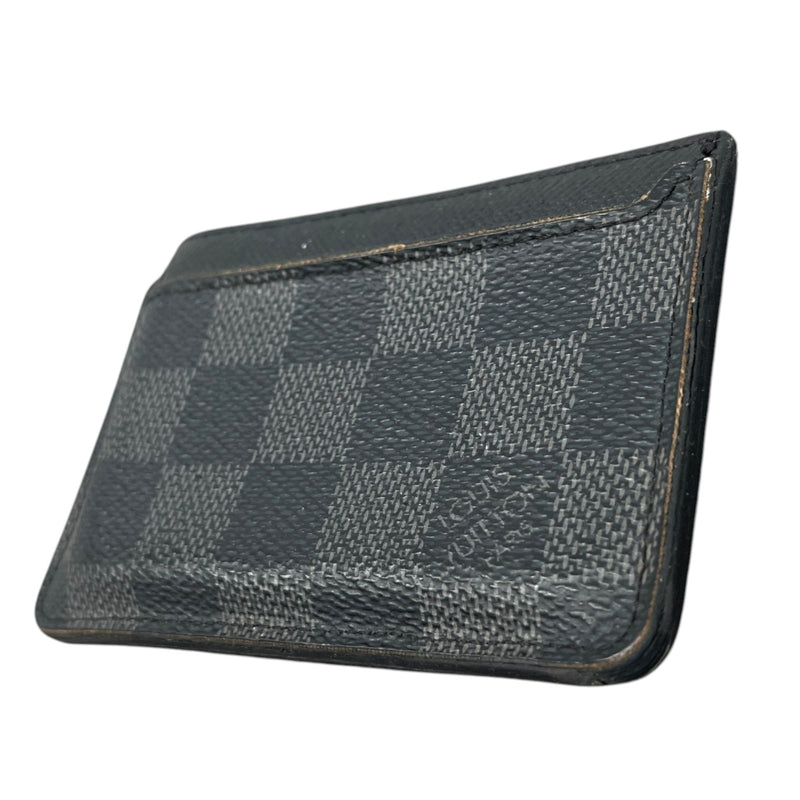 Men's Damier Graphite Neo Porte Cartes Card Holder Black