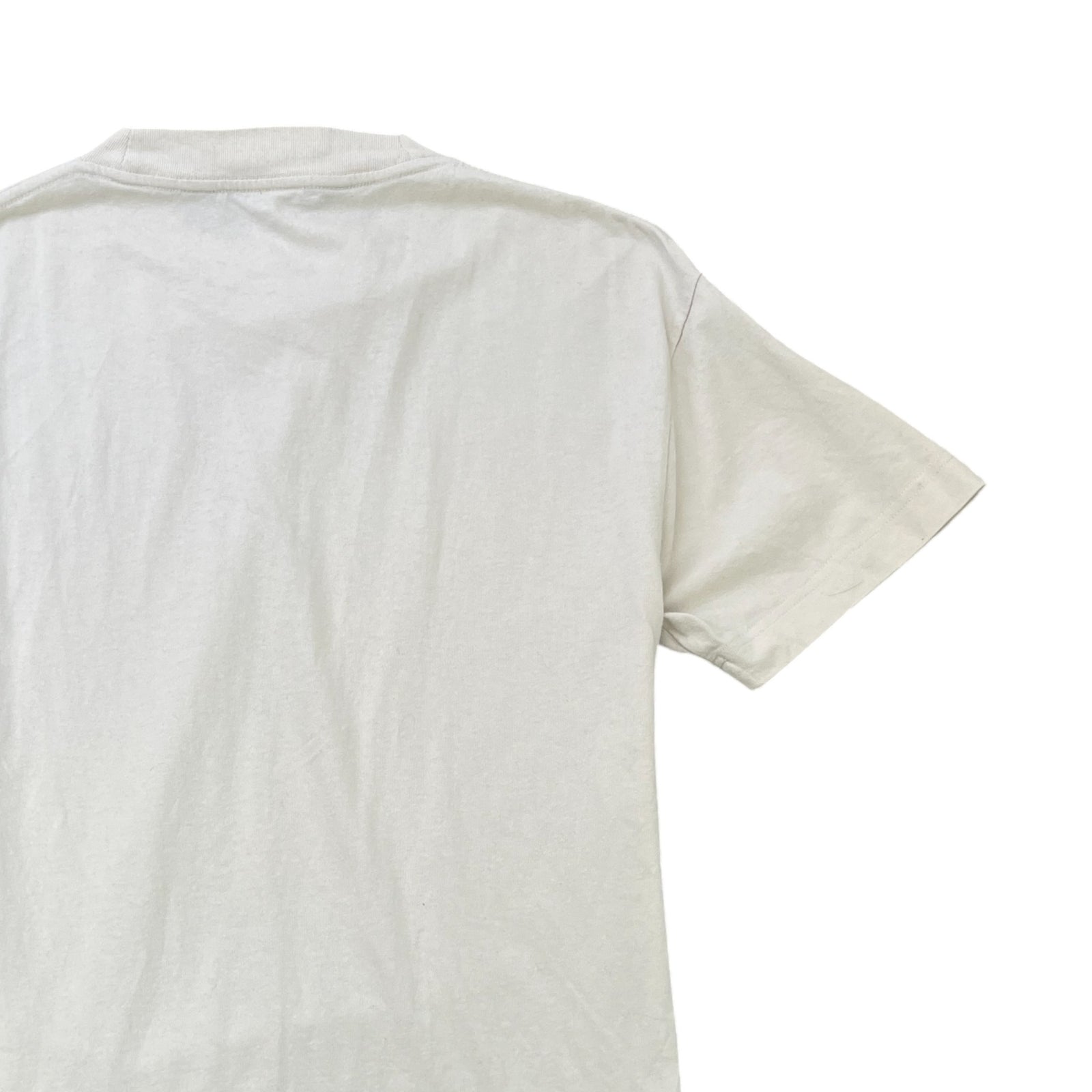 Men's Logo Print T-Shirt White Size M - Photo 4