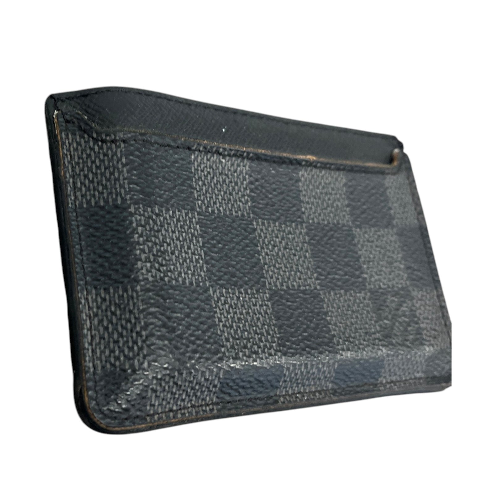 Men's Damier Graphite Neo Porte Cartes Card Holder Black - Photo 5