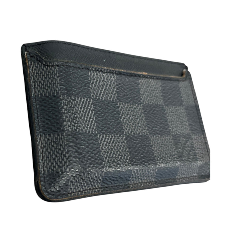 Men's Damier Graphite Neo Porte Cartes Card Holder Black