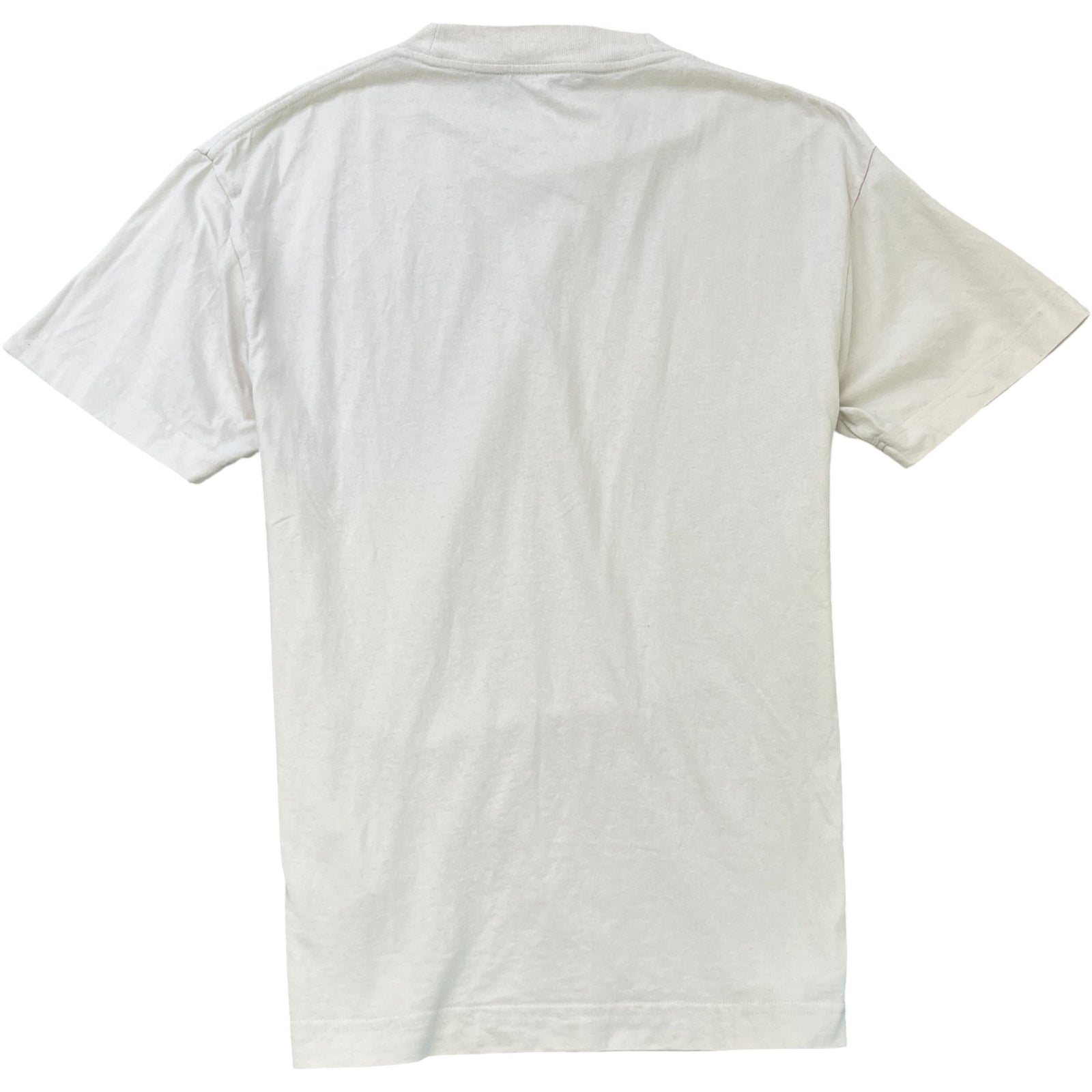Men's Logo Print T-Shirt White Size M - Photo 2