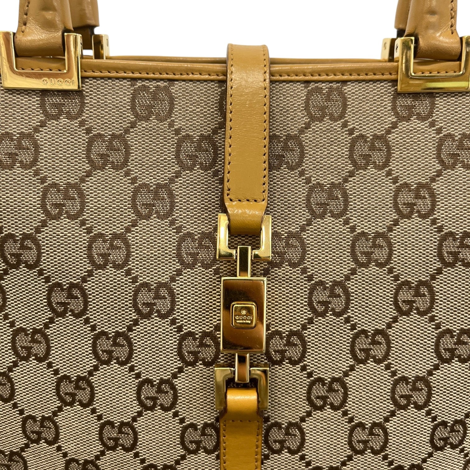 Women's Gg Supreme Jackie Bag Beige - Photo 10