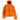 Men's Brookvale Hooded Down Jacket Orange Size S