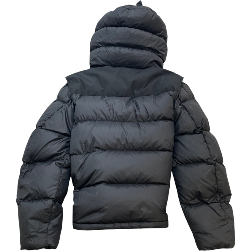 Men's Detachable Sleeves 2 IN 1 Halsby Down Jacket Black Size XL