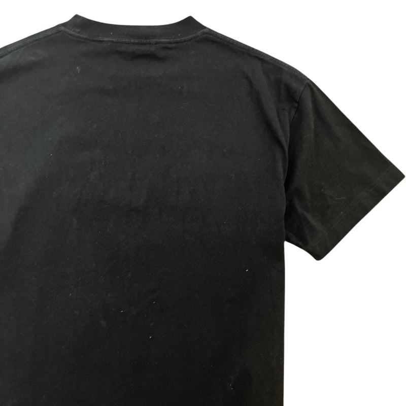 Men's Logo Print T-Shirt Black Size L