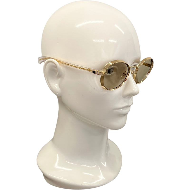 Women's 71263 LZ601 2N Round Frame Sunglasses Gold