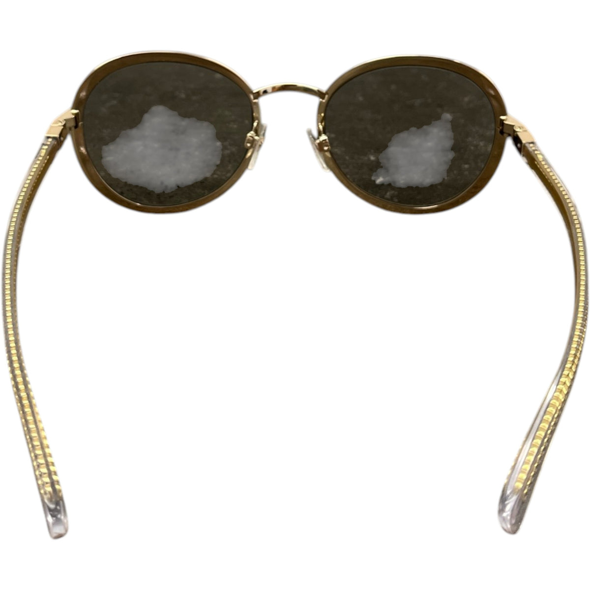 Women's 71263 LZ601 2N Round Frame Sunglasses Gold - Photo 4