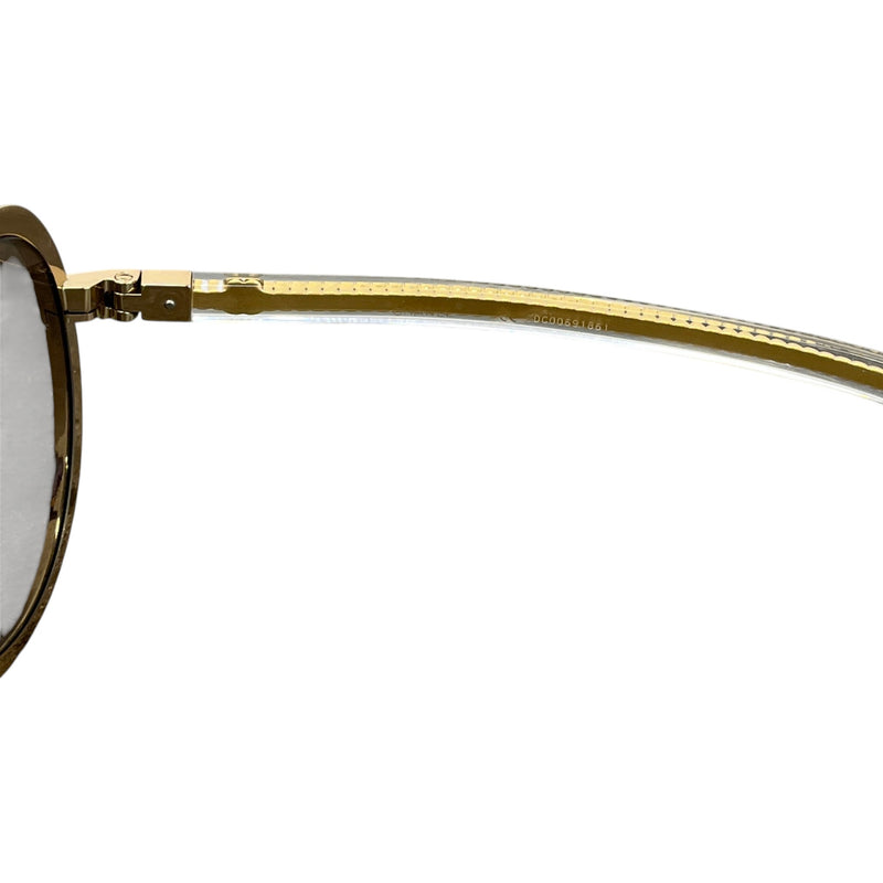 Women's 71263 LZ601 2N Round Frame Sunglasses Gold