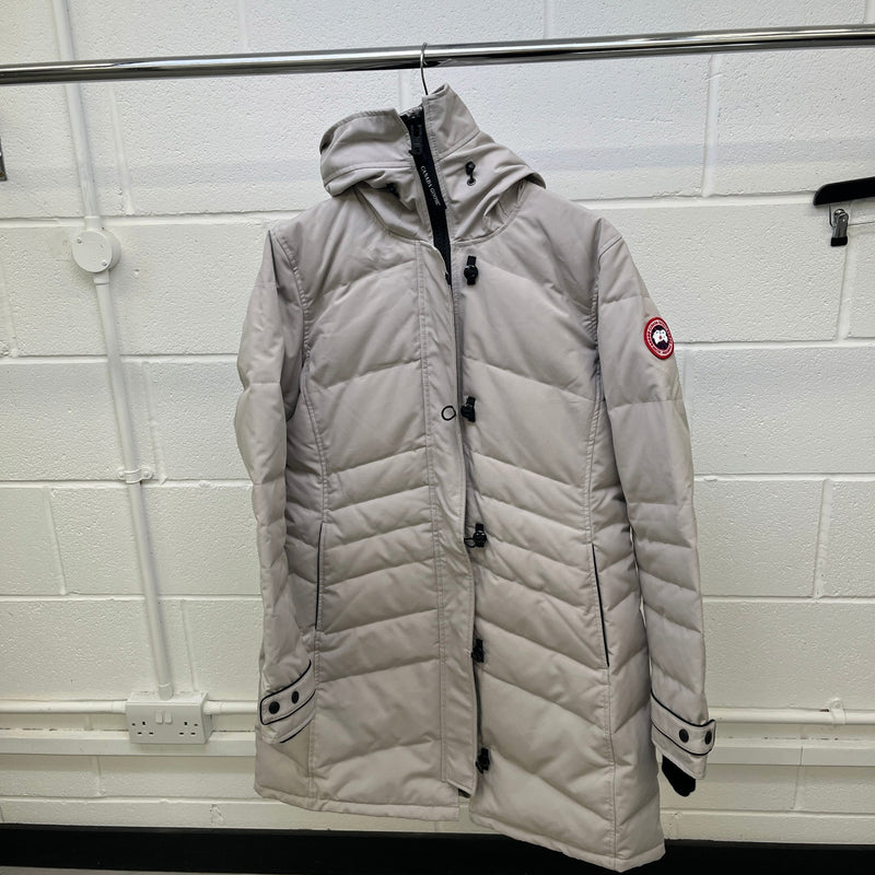 Women's Lorette Down Jacket Grey Size L / UK 12