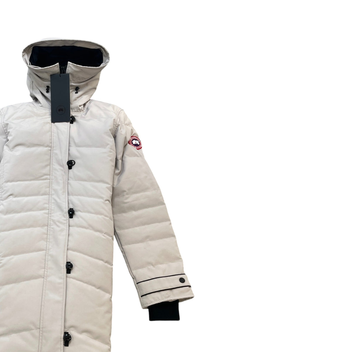Women's Lorette Down Jacket Grey Size L / UK 12 - Photo 3
