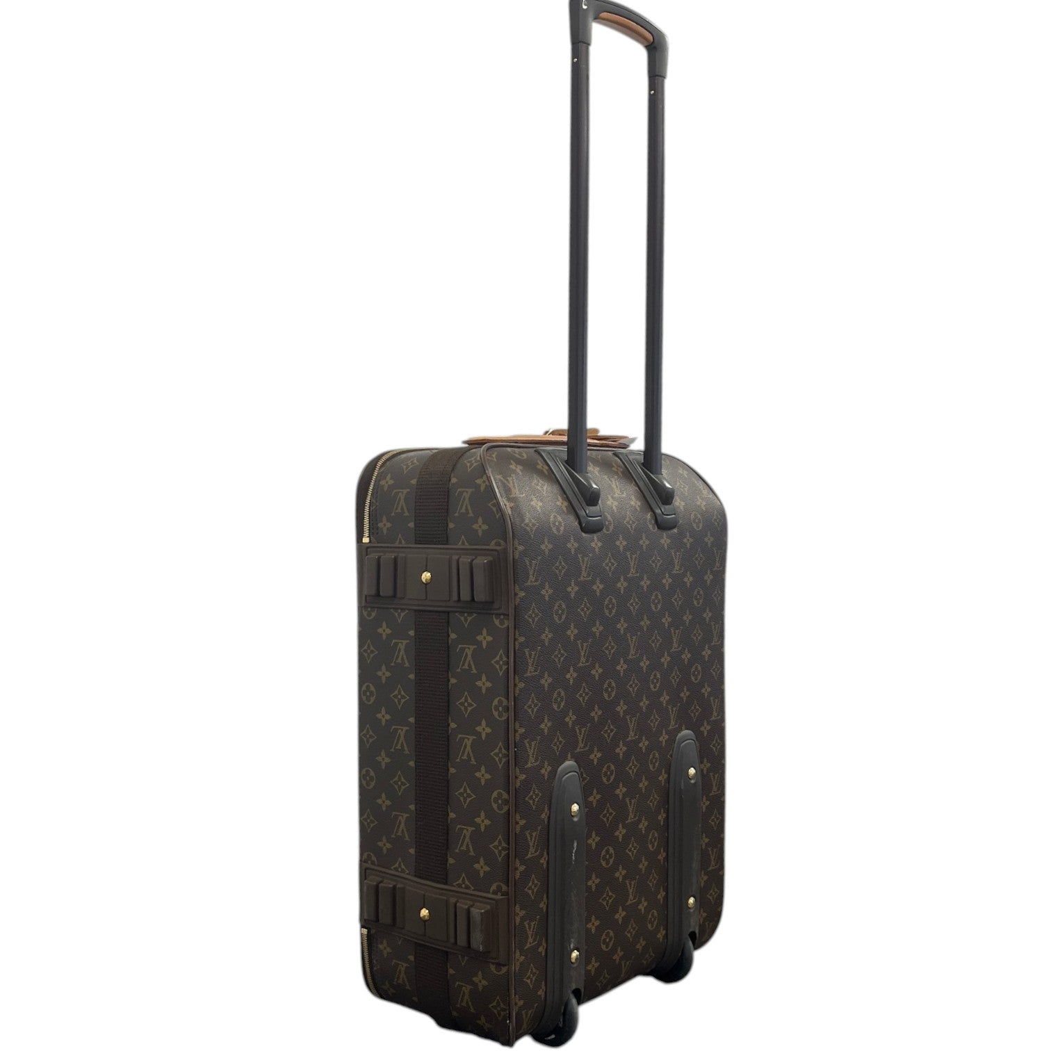 Women's Monogram Pégase 55 Rolling Suitcase Brown - Photo 7