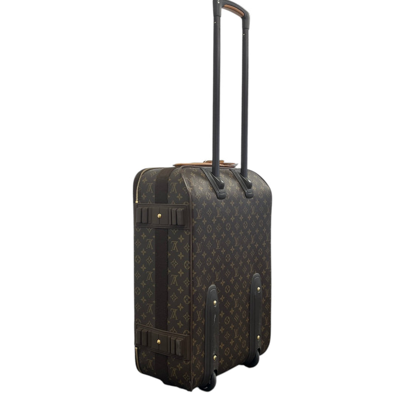 Women's Monogram Pégase 55 Rolling Suitcase Brown