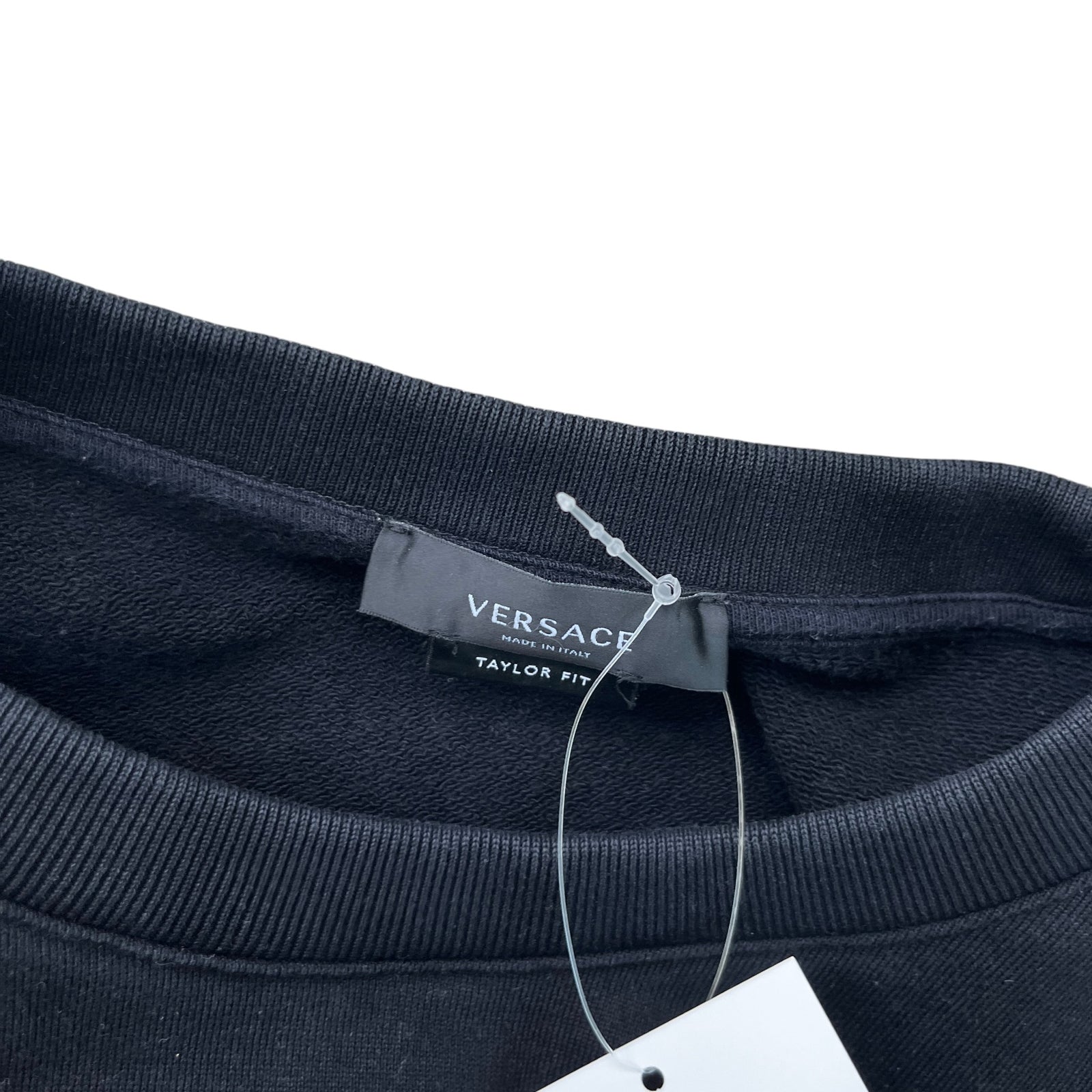 Men's Medusa Logo Sweatshirt Black Size M - Photo 7