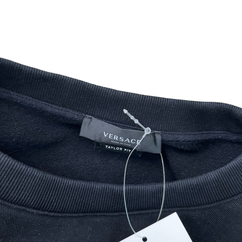 Men's Medusa Logo Sweatshirt Black Size M