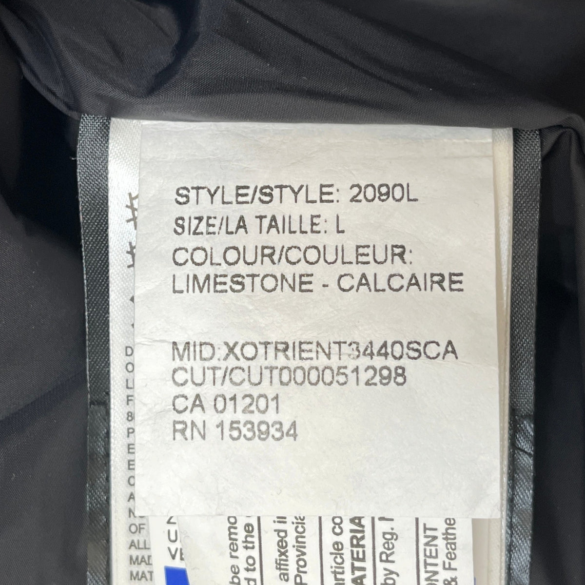 Women's Lorette Down Jacket Grey Size L / UK 12 - Photo 5