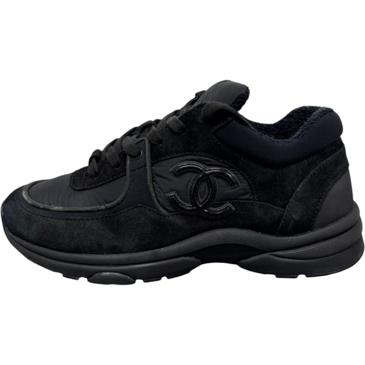 Men's CC Runner Low Trainers Black Size UK 5.5 / EU 39.5 - Photo 4