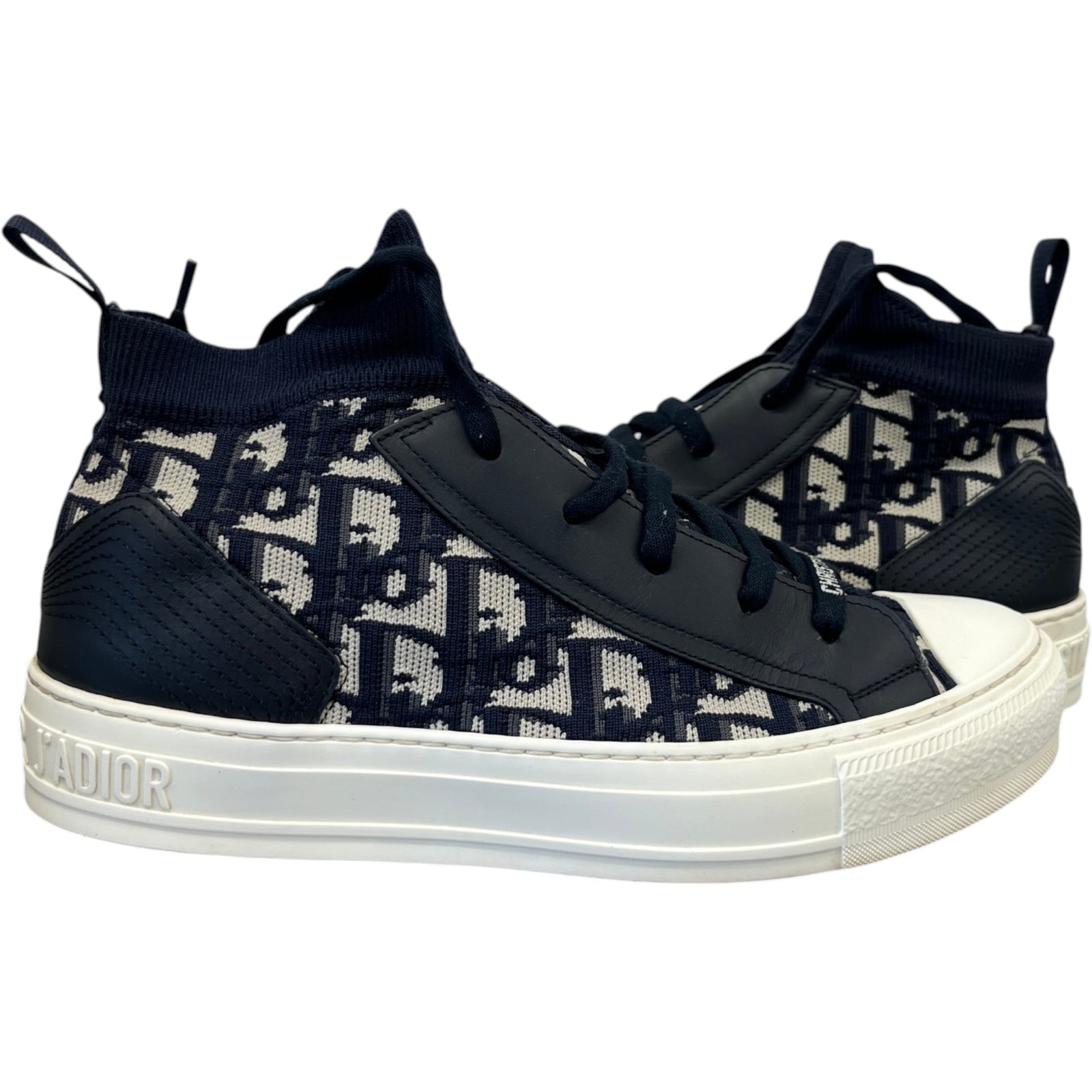 Women's Walk'N'Dior High Trainers Navy Size EU 38 / UK 5 - Photo 3