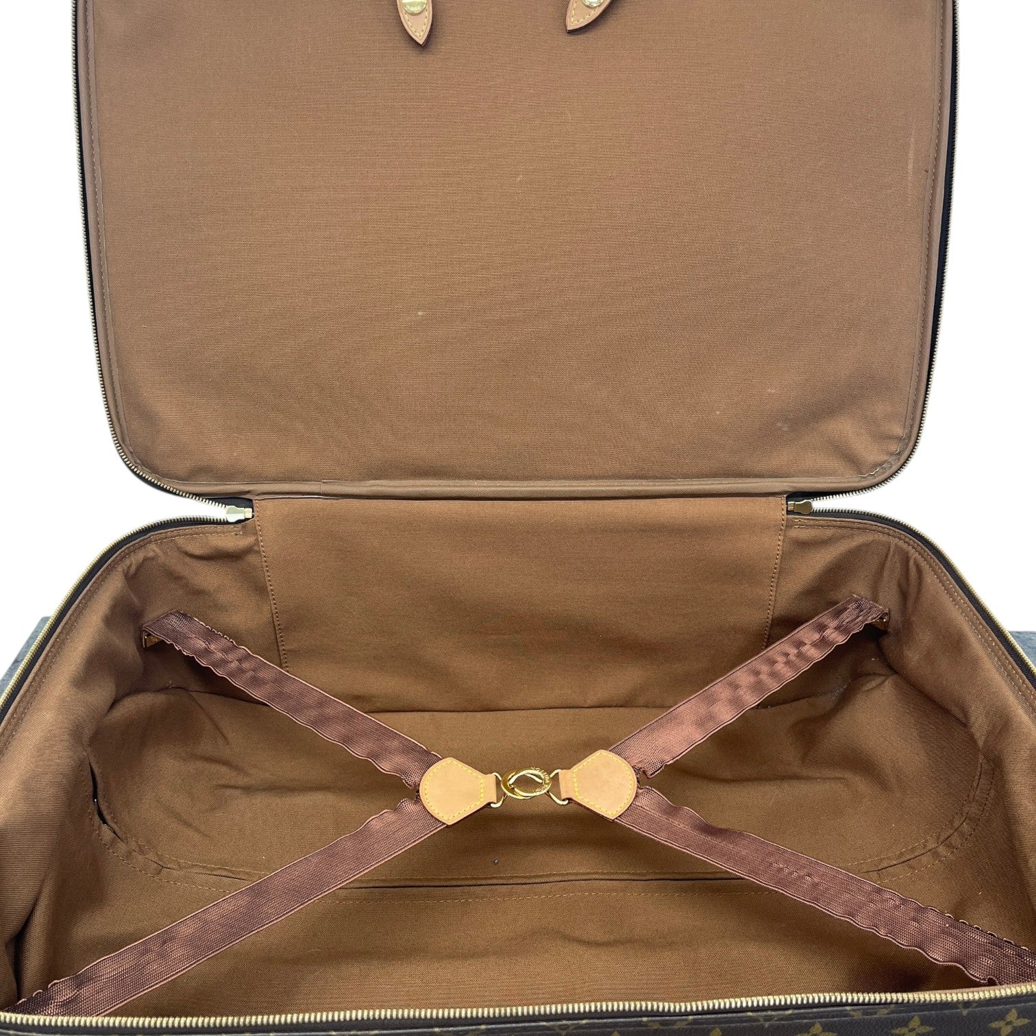 Women's Monogram Pégase 55 Rolling Suitcase Brown - Photo 9