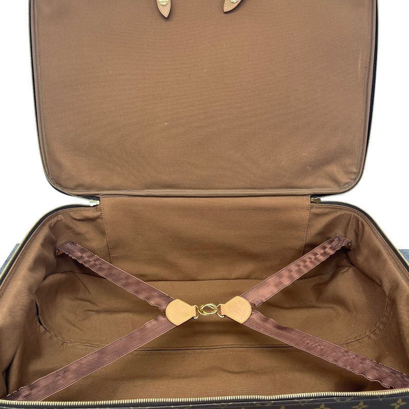 Women's Monogram Pégase 55 Rolling Suitcase Brown
