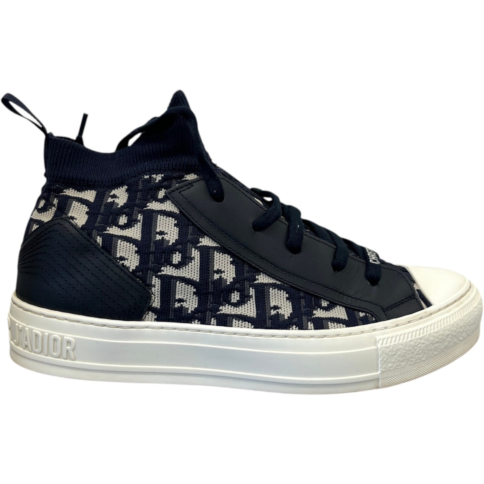 Women's Walk'N'Dior High Trainers Navy Size EU 38 / UK 5 - Photo 4
