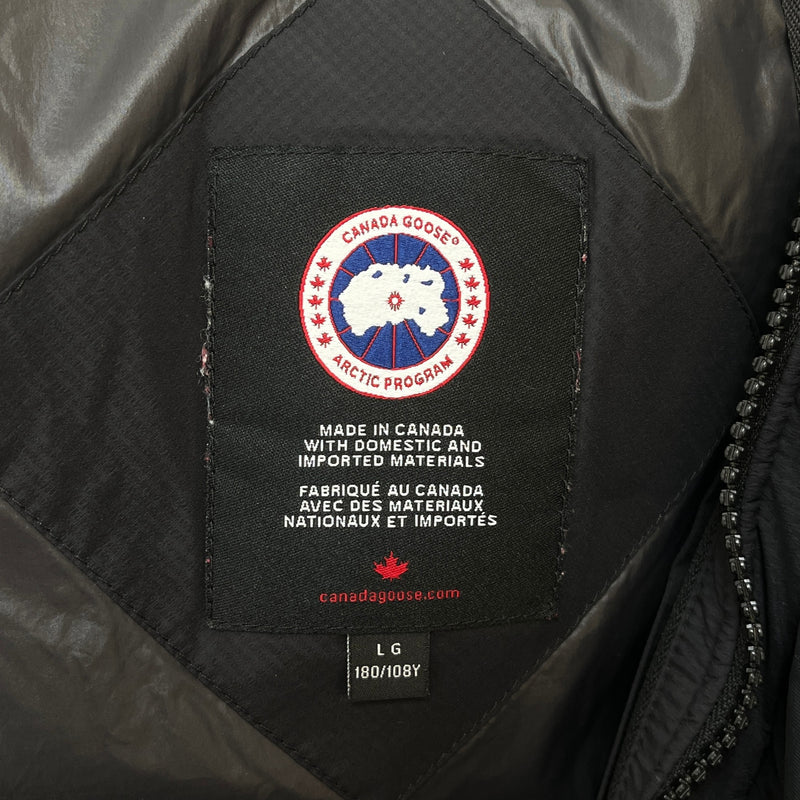 Men's Armstrong Parka Down Jacket Black Size L
