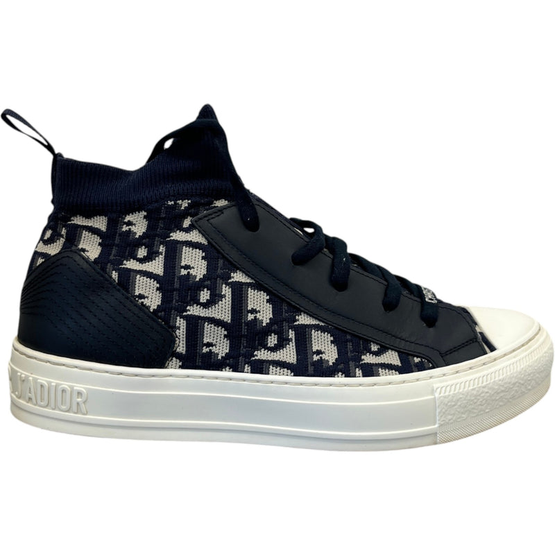 Women's Walk'N'Dior High Trainers Navy Size EU 38 / UK 5