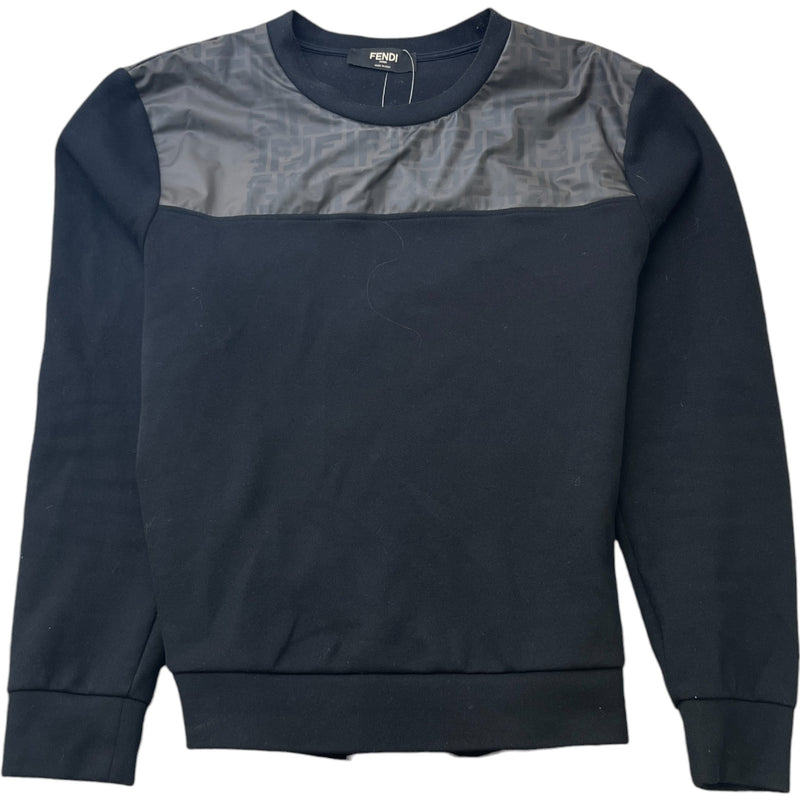 Men's Ff Zucca Sweatshirt Black Size L
