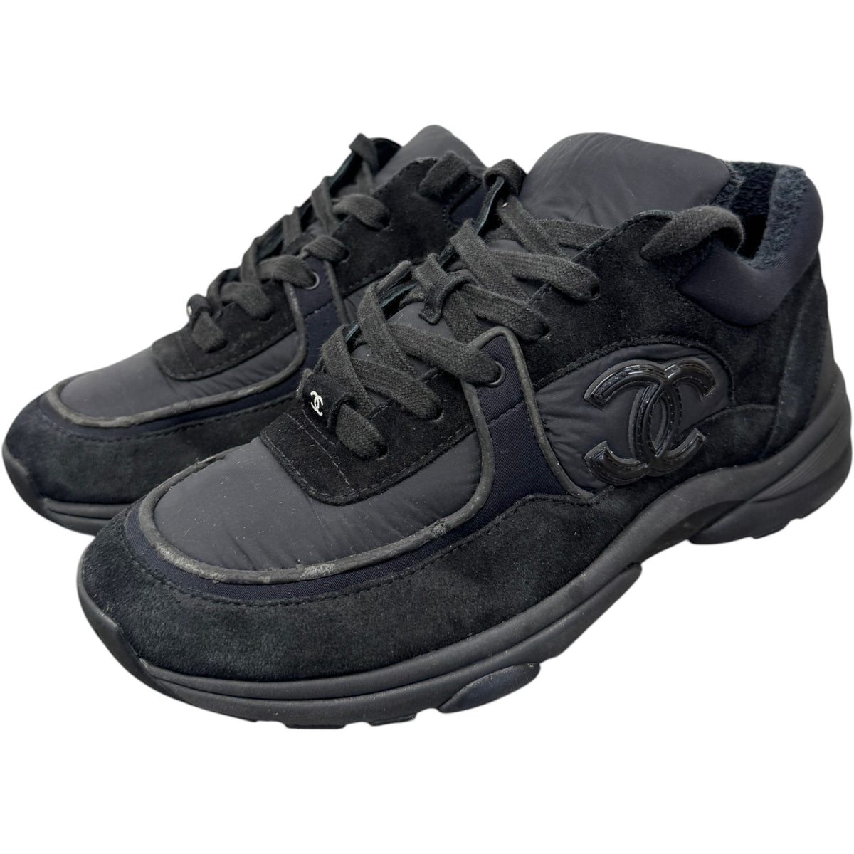 Men's CC Runner Low Trainers Black Size UK 5.5 / EU 39.5 - Photo 7